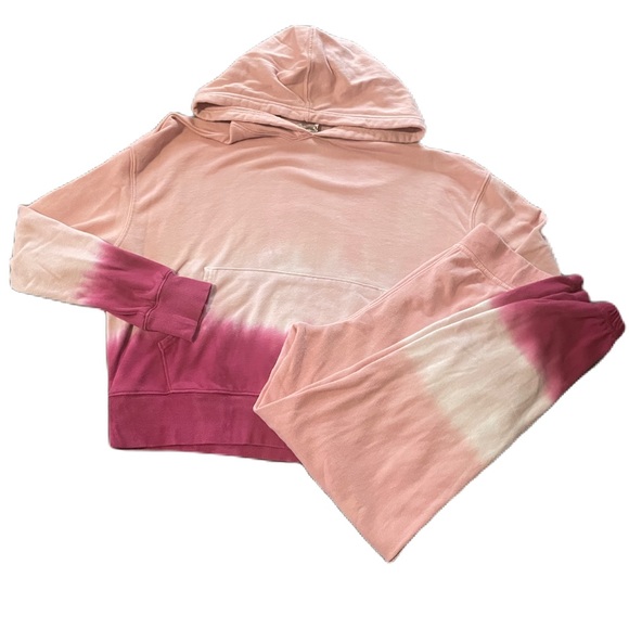 Wildfox tye dye hoodie & jogger coord. set sz small - Picture 1 of 11